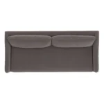Landry 84.5_ Velvet Sofa Bed - Hale Warm Gray