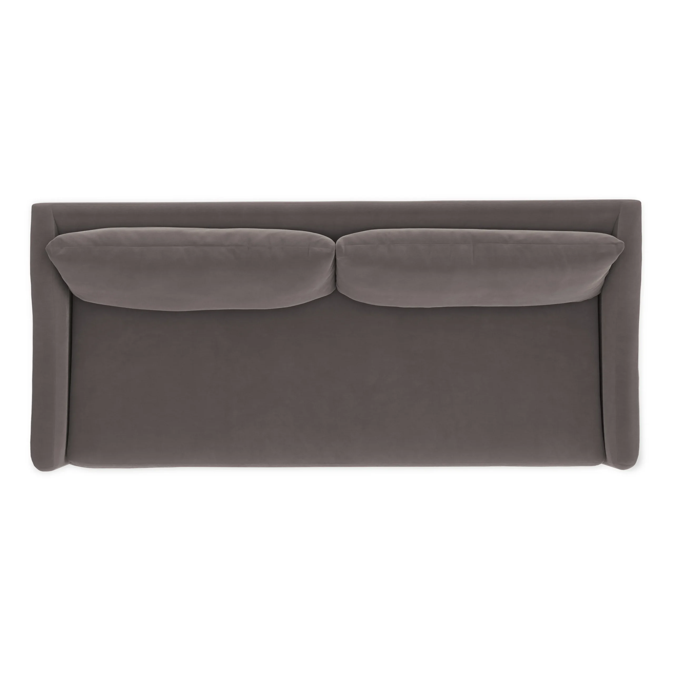 Landry 84.5_ Velvet Sofa Bed - Hale Warm Gray - Image 10