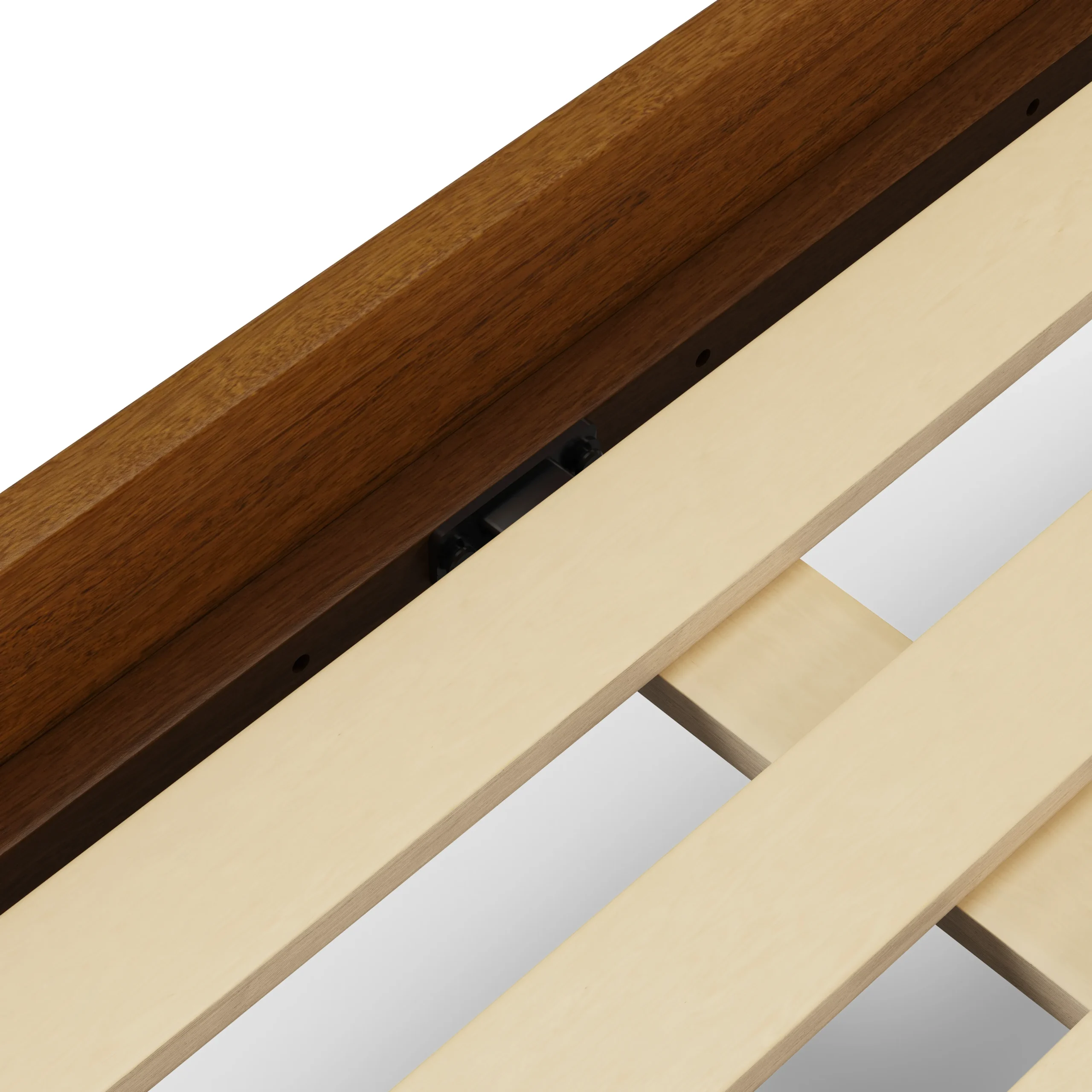 Cooper King Low Profile Bed - Walnut - Image 5