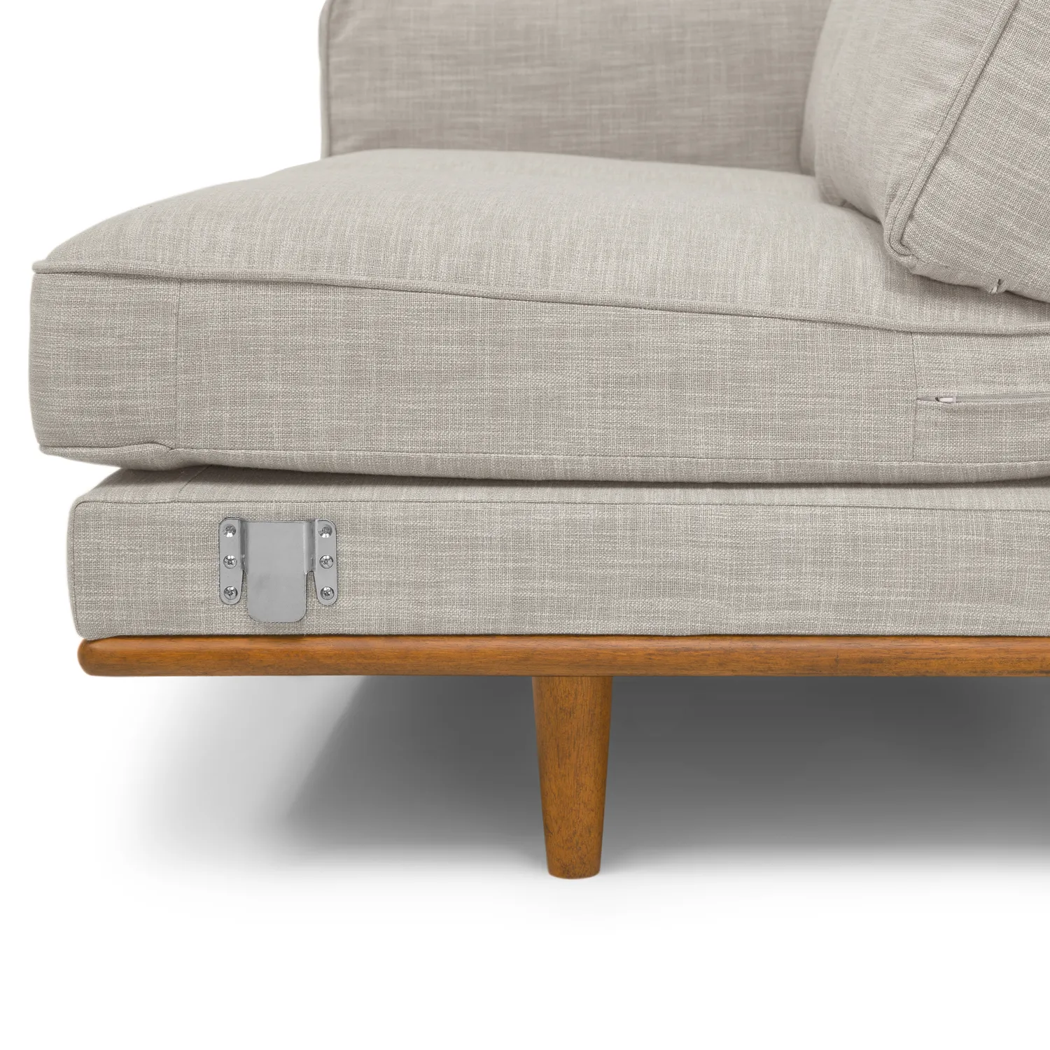 Timber 93_ Corner Sectional - Rain Cloud Gray - Image 10