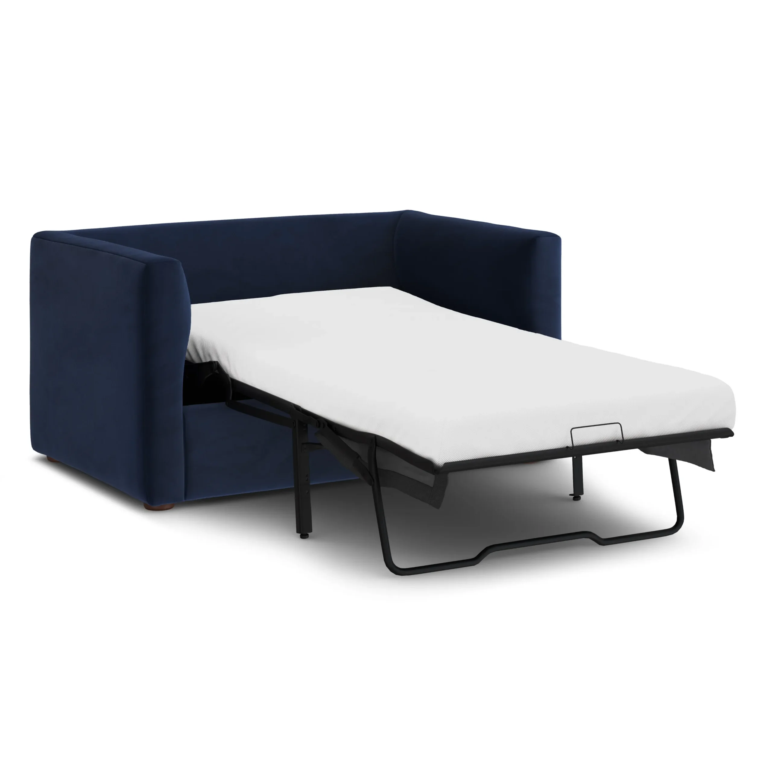Marina 57_ Velvet Sleeper Chair - Hale Ink - Image 10