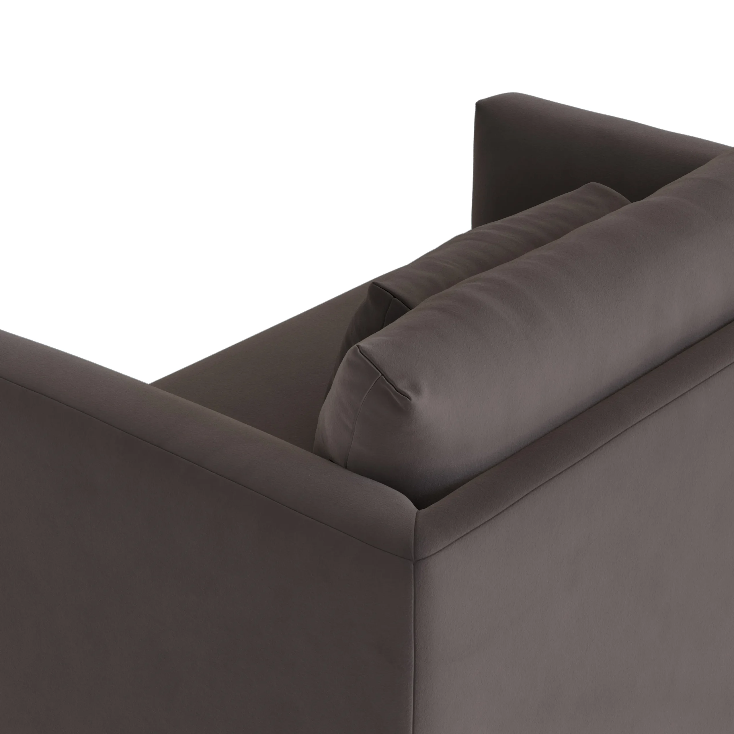 Marina 57_ Velvet Sleeper Chair - Hale Warm Gray - Image 10