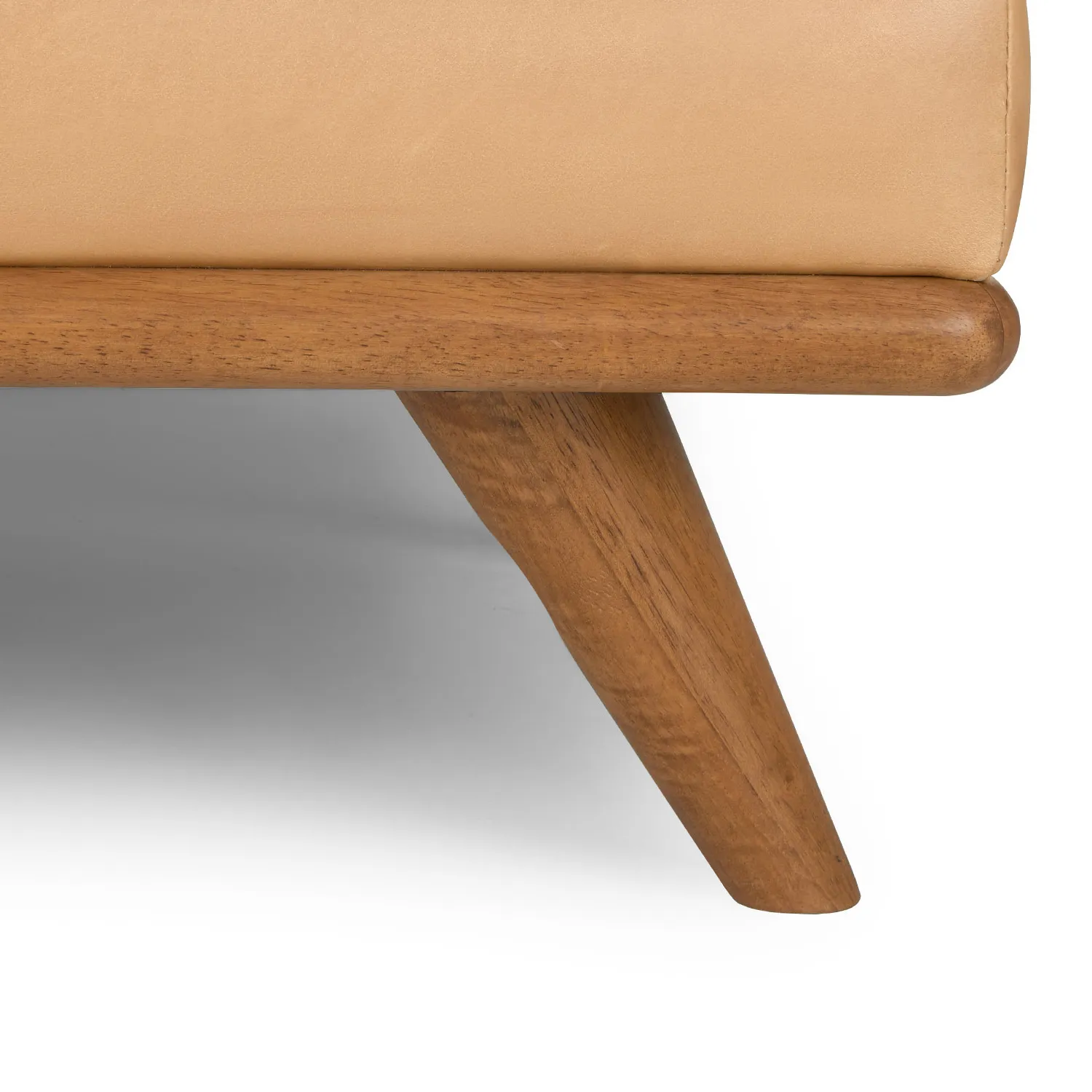 Timber 41_ Leather Lounge Chair - Charme Tan - Image 5