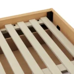 Leif Full Platform Storage Bed - White Oak