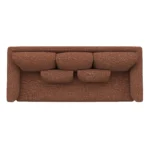 Marina 90_ Sofa Bed - Napa Rust
