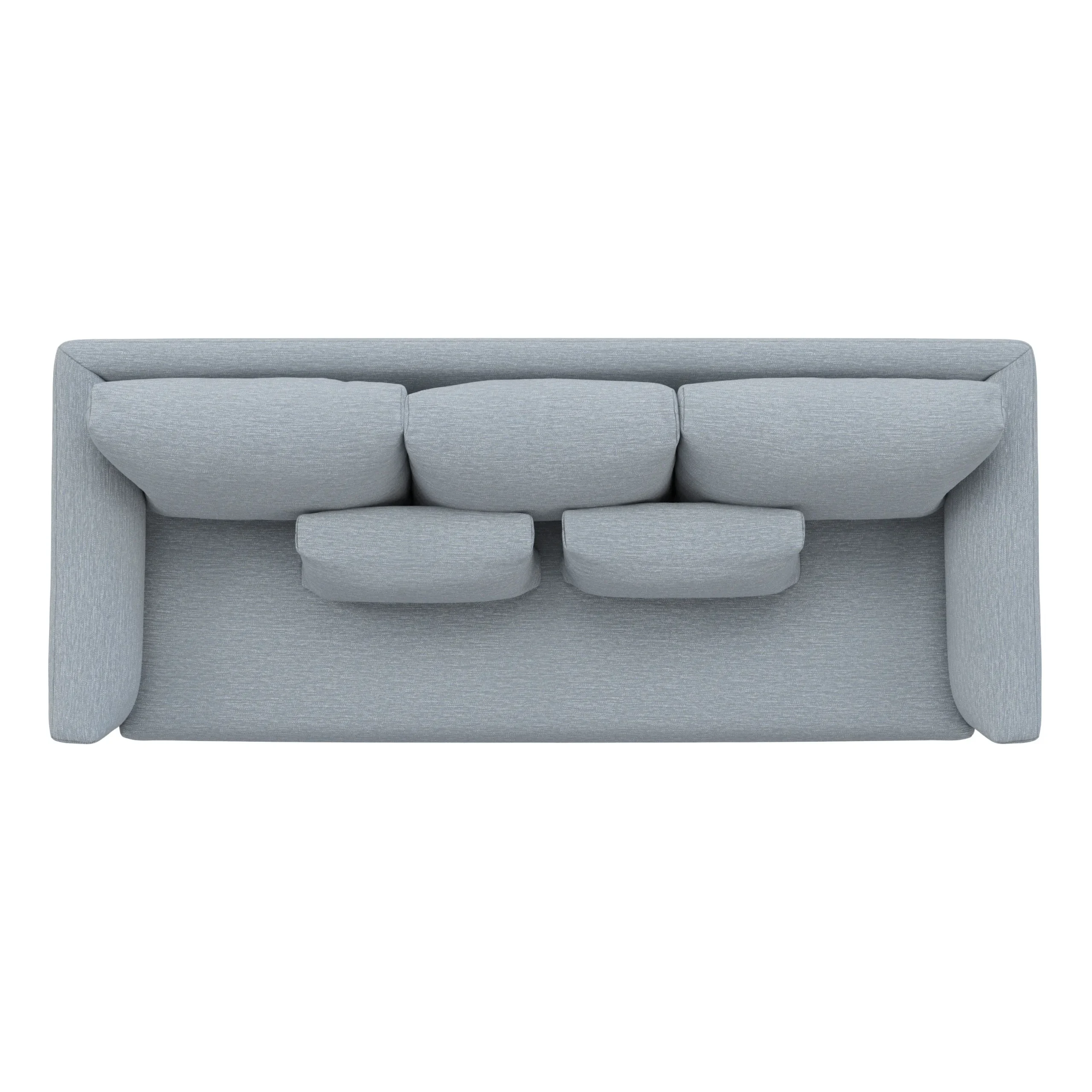 Marina 90_ Sofa Bed - Silver Light Blue - Image 12