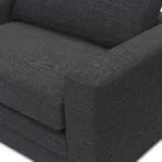 Riley 57.5_ Sleeper Chair - Napa Charcoal