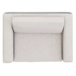 Riley 57.5_ Sleeper Chair - Napa White