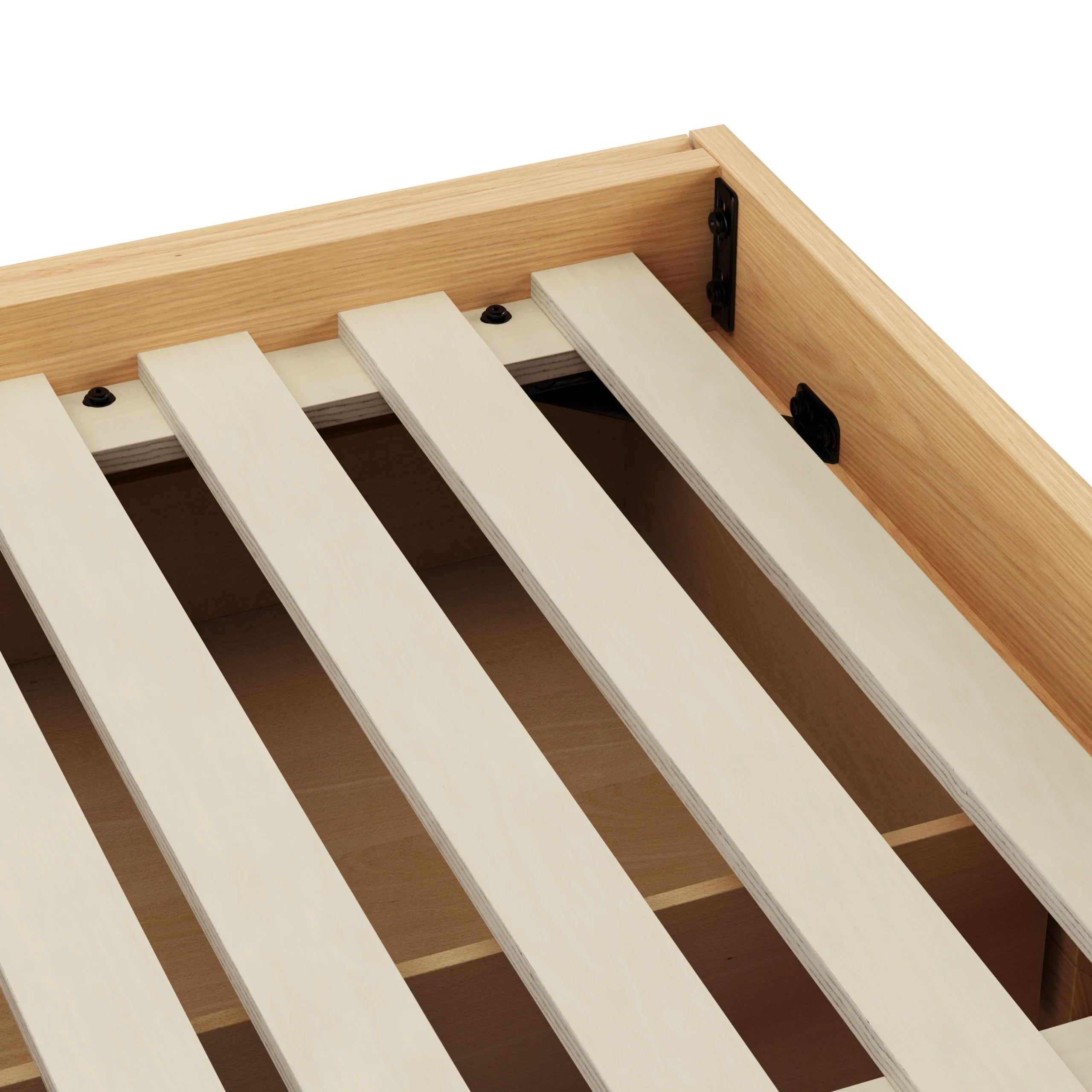 Leif Queen Platform Storage Bed - White Oak - Image 15