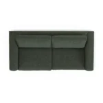 Riley 84_ Sofa Bed - Green Wool Bouclé