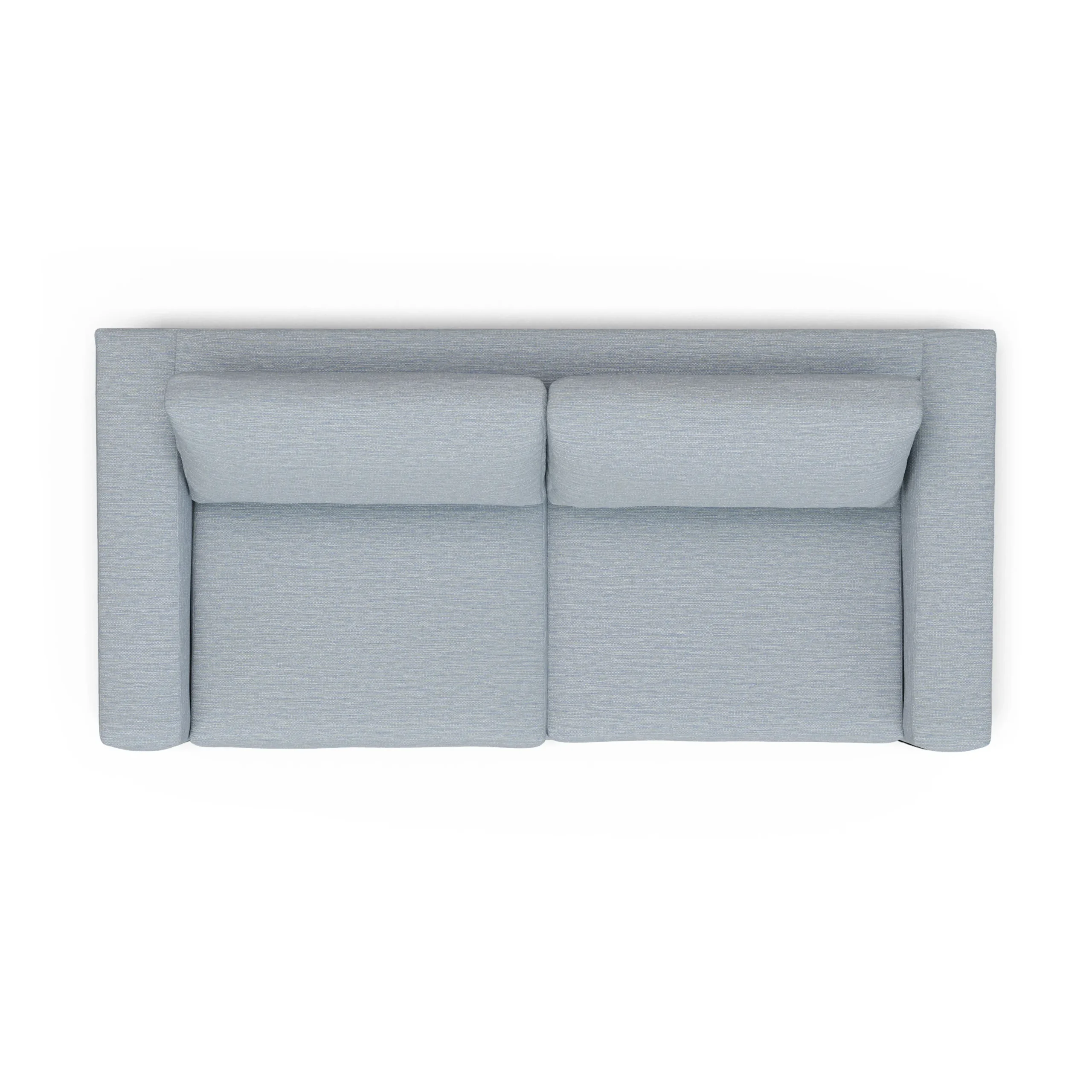 Riley 84_ Sofa Bed - Silver Light Blue - Image 10