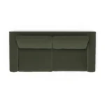 Riley 84_ Velvet Sofa Bed - Hale Fir Green
