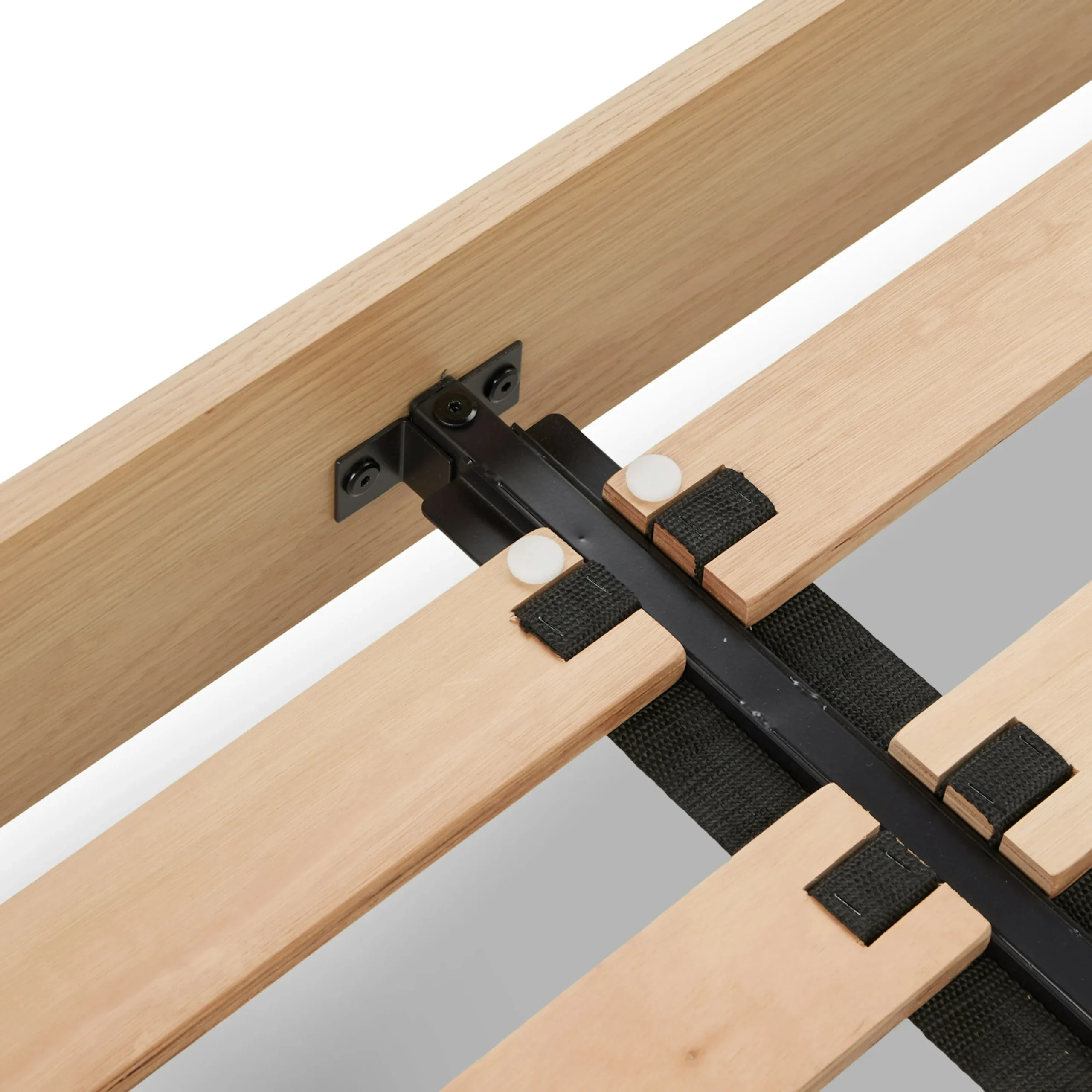 Lenia King Panel Bed - White Oak - Image 7