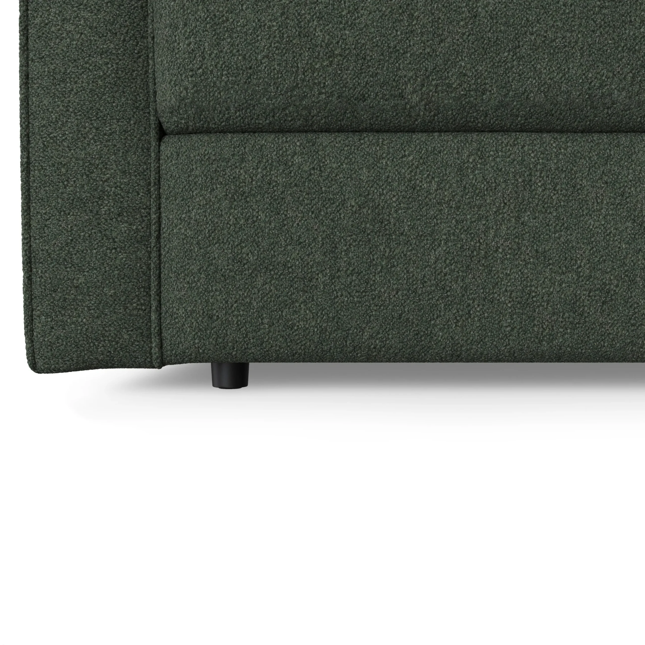 Sven 45.5_ Tufted Sleeper Chair - Green Wool Bouclé - Image 10