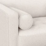 Sven 45.5_ Tufted Sleeper Chair - Ivory Wool Bouclé