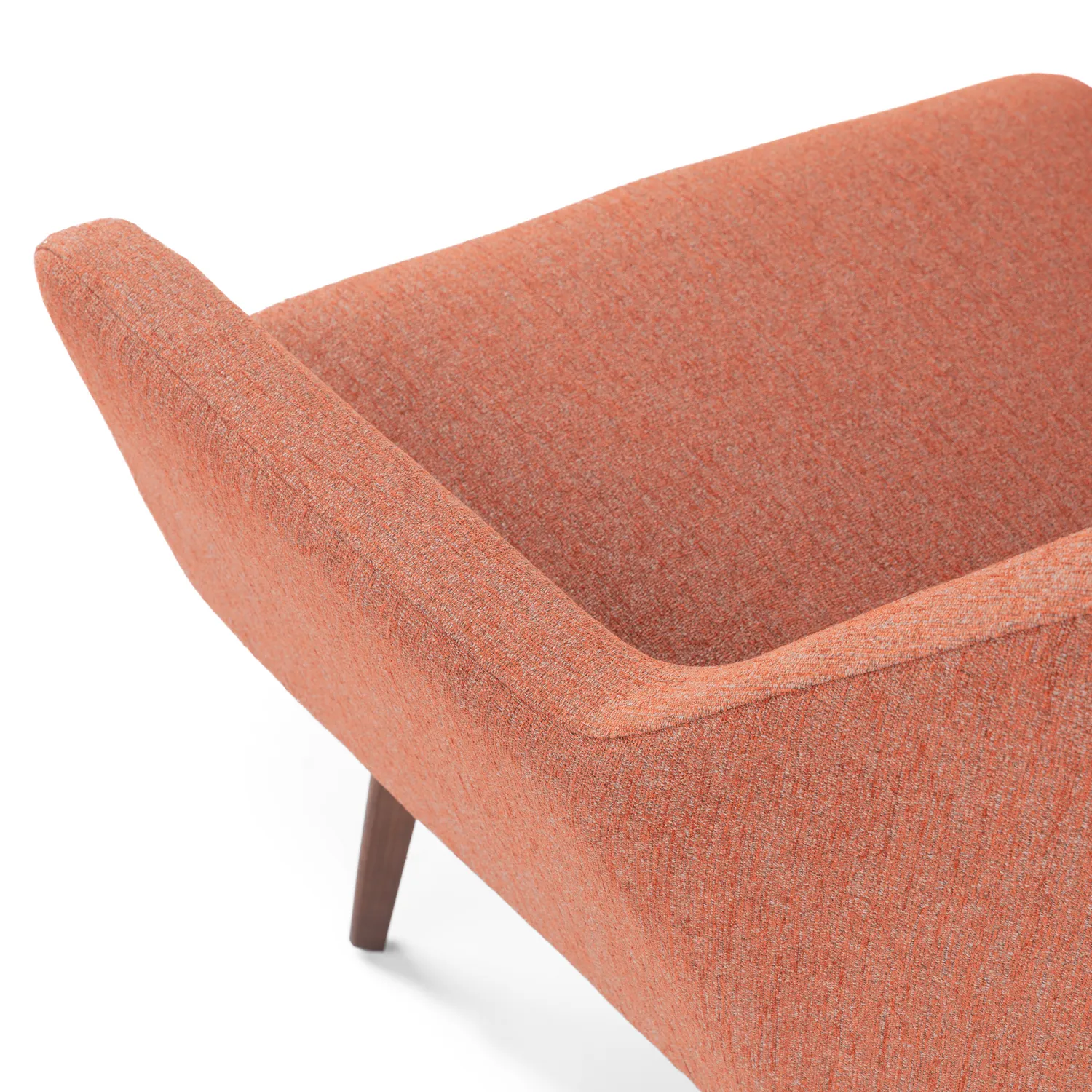 Angle 33_ Lounge Chair - Rosehip Orange - Image 5