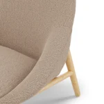 Sunny 32_ Lounge Chair - Sandstone Wool Bouclé