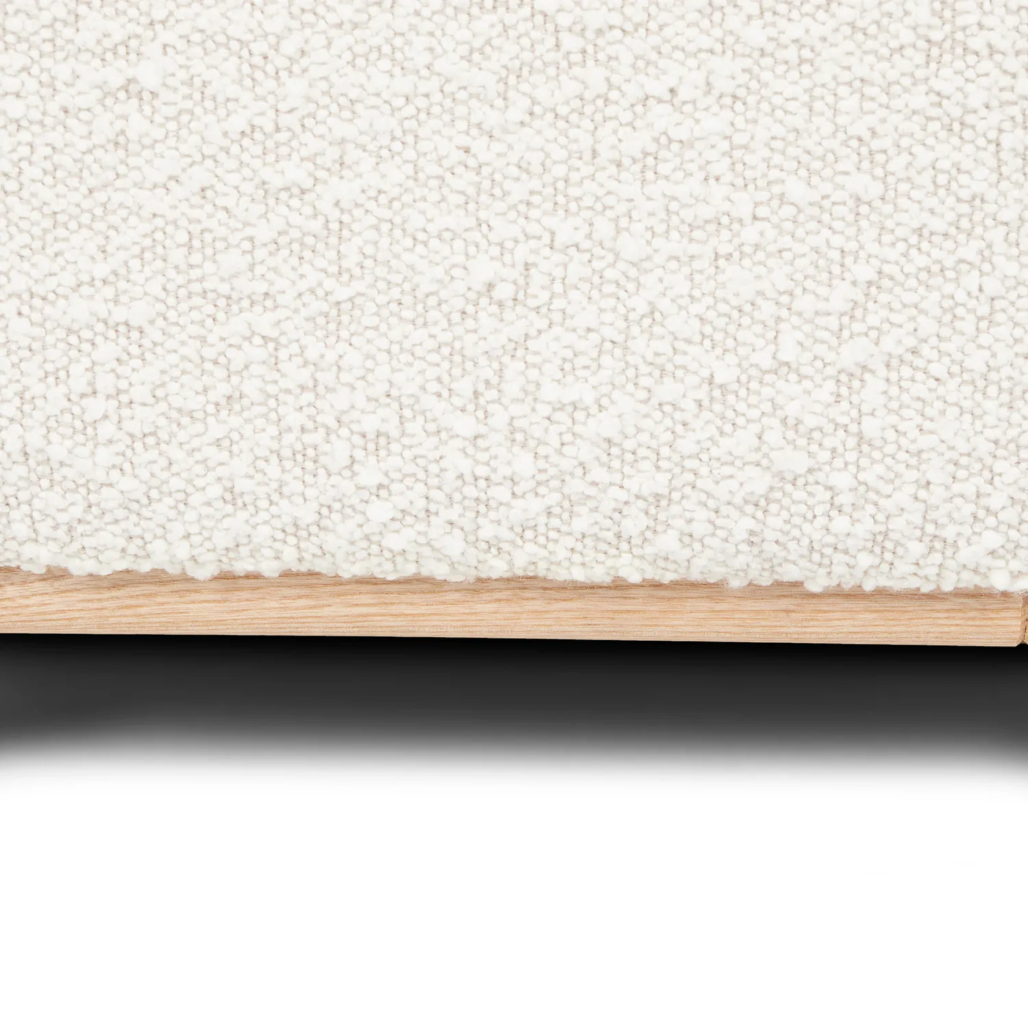 Maribo 19_ Storage Ottoman - Ivory Bouclé - Image 11