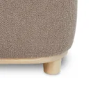 Maribo 19_ Storage Ottoman - Sandstone Wool Bouclé