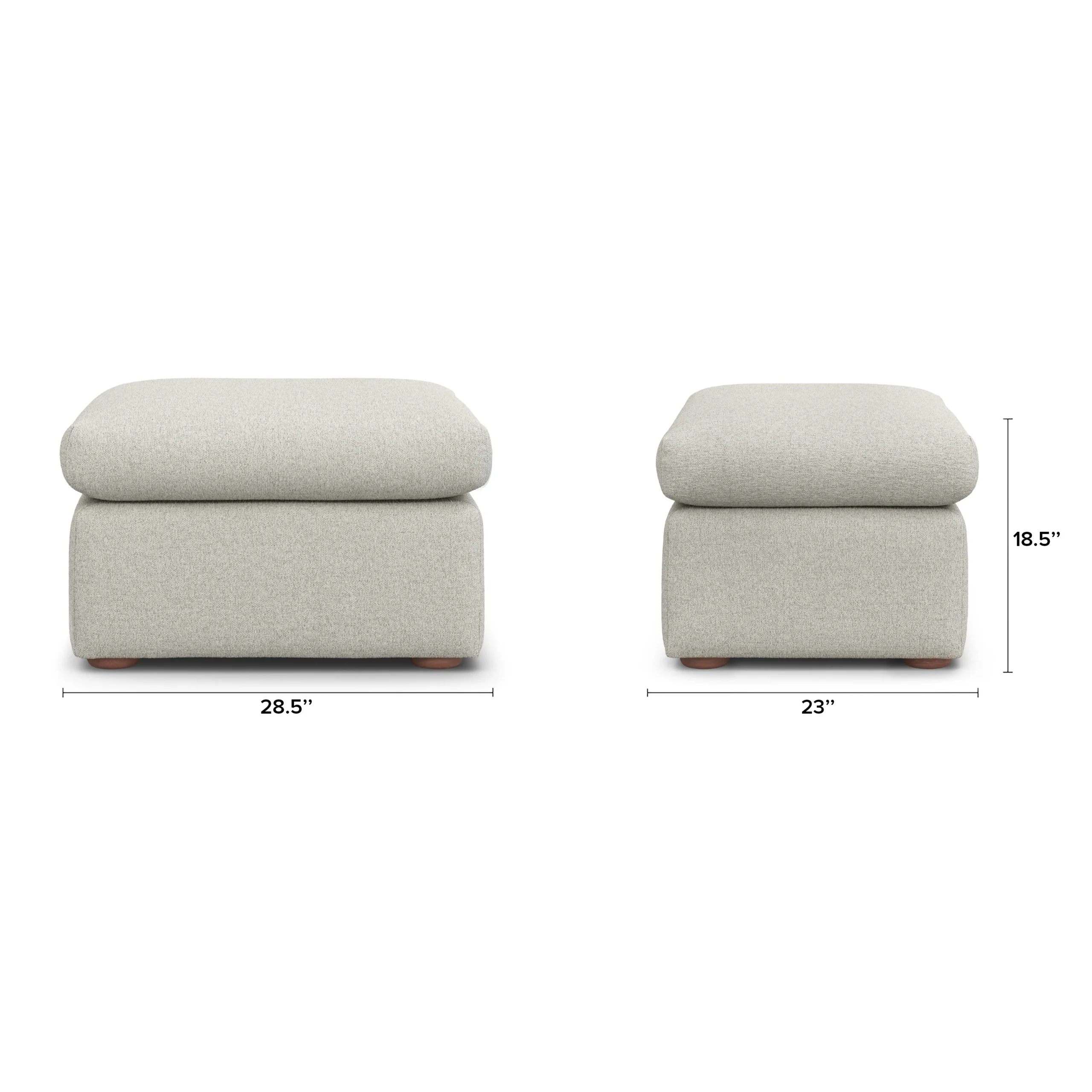 Marina 28.5_ Ottoman - Clover Ivory - Image 11