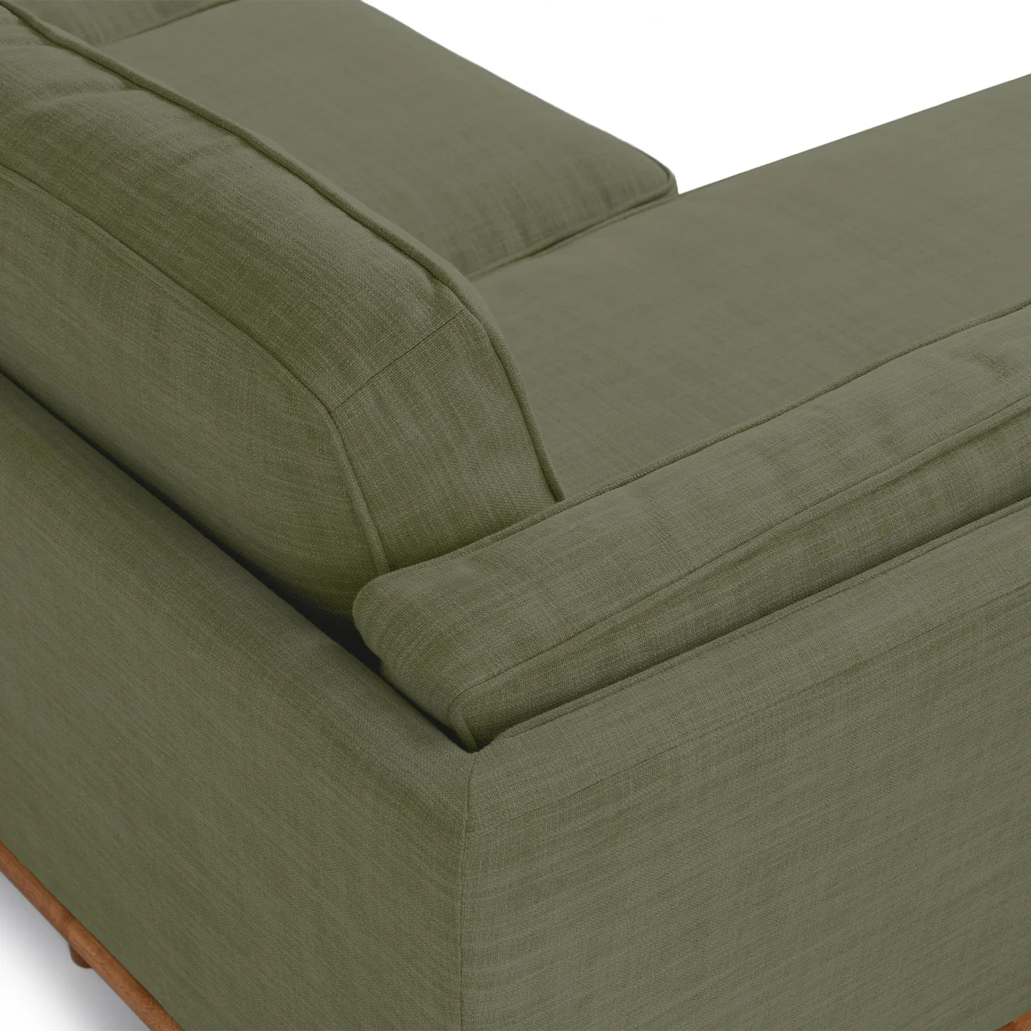 Timber 93_ Right Sectional - Olio Green - Image 11