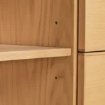 Fantol 51.5_ Shelving Unit with Storage - Natural Oak