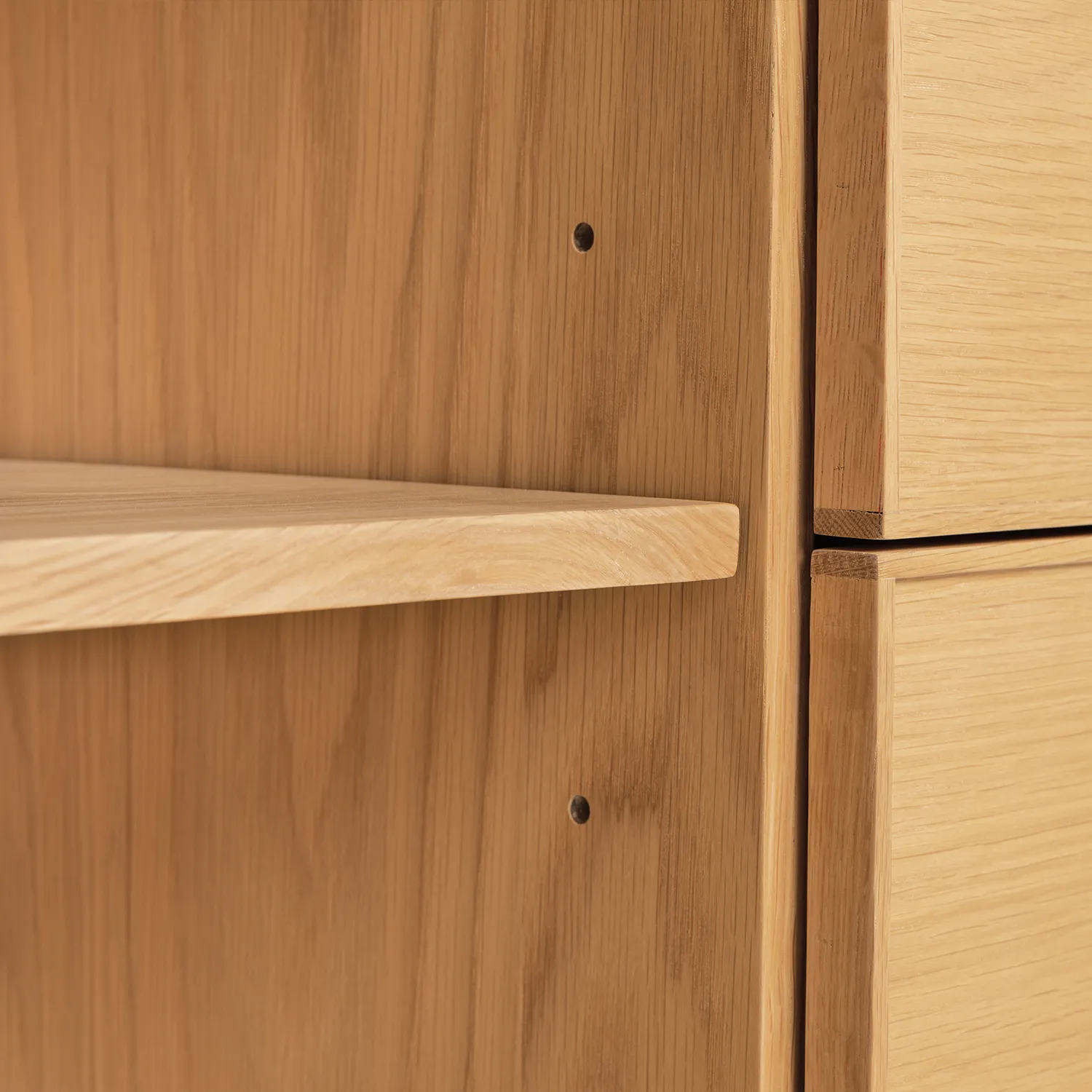 Fantol 51.5_ Shelving Unit with Storage - Natural Oak - Image 11