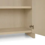 Faydra 35.5_ Enclosed Bookcase - Natural Ash