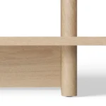 Torme 48_ Bookcase, Tall - White Oak