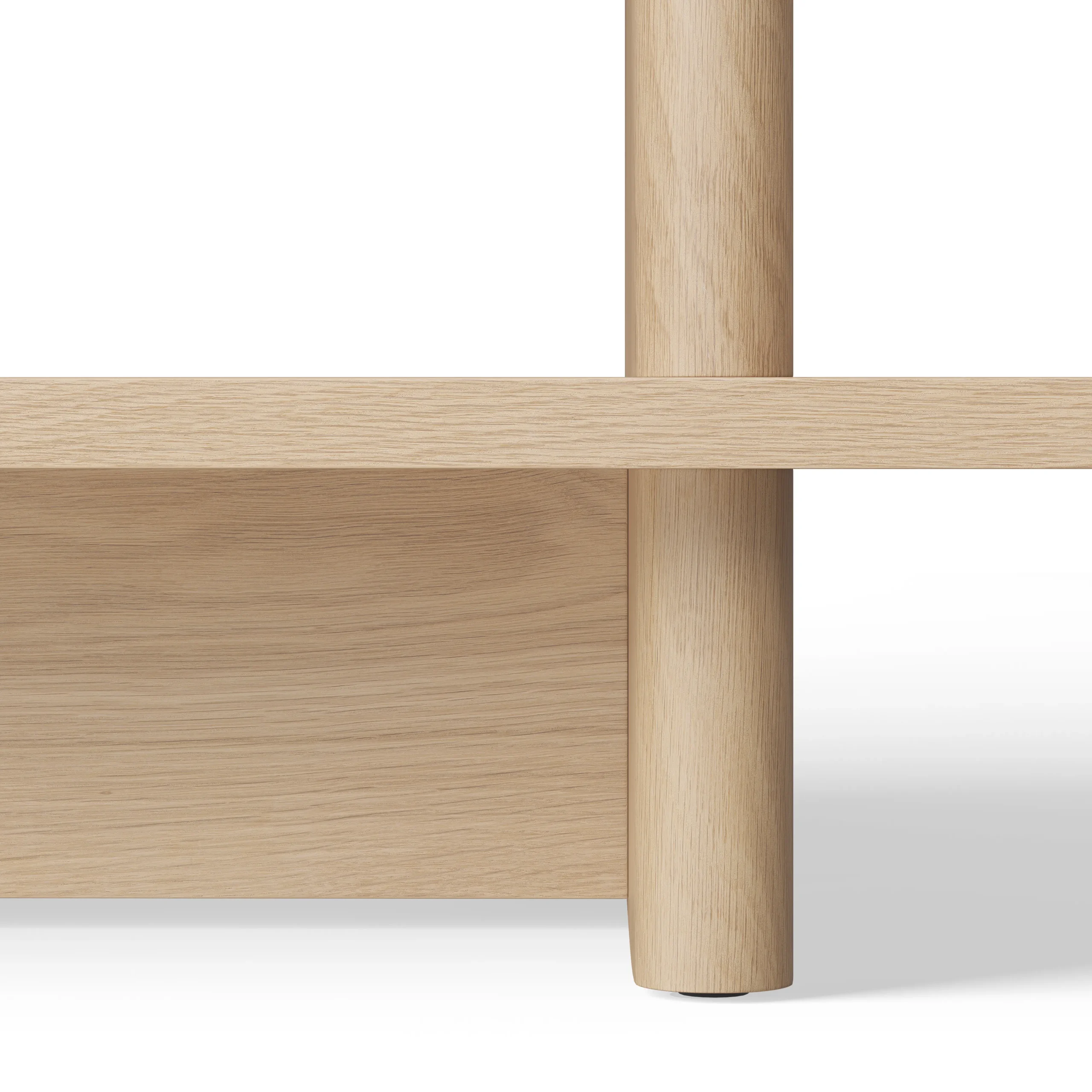 Torme 48_ Bookcase, Tall - White Oak - Image 11