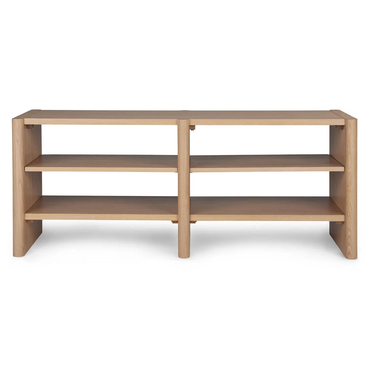 Torme 57_ Bookcase, Short - White Oak - Image 11