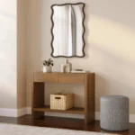 Leif 37_ Storage Console - Smoked Oak