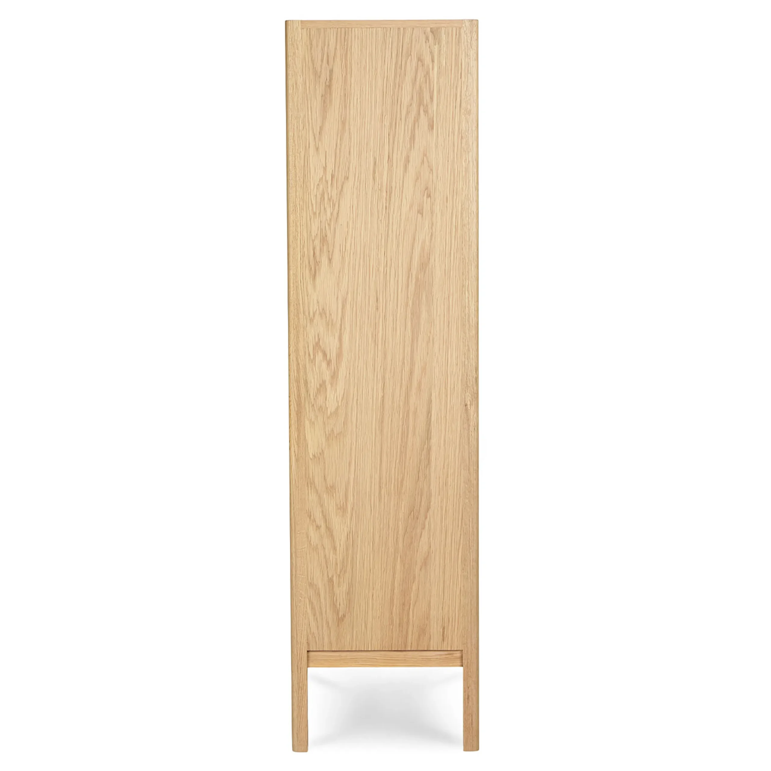 Mysen 35.5_ Glass Cabinet - Natural Oak - Image 11