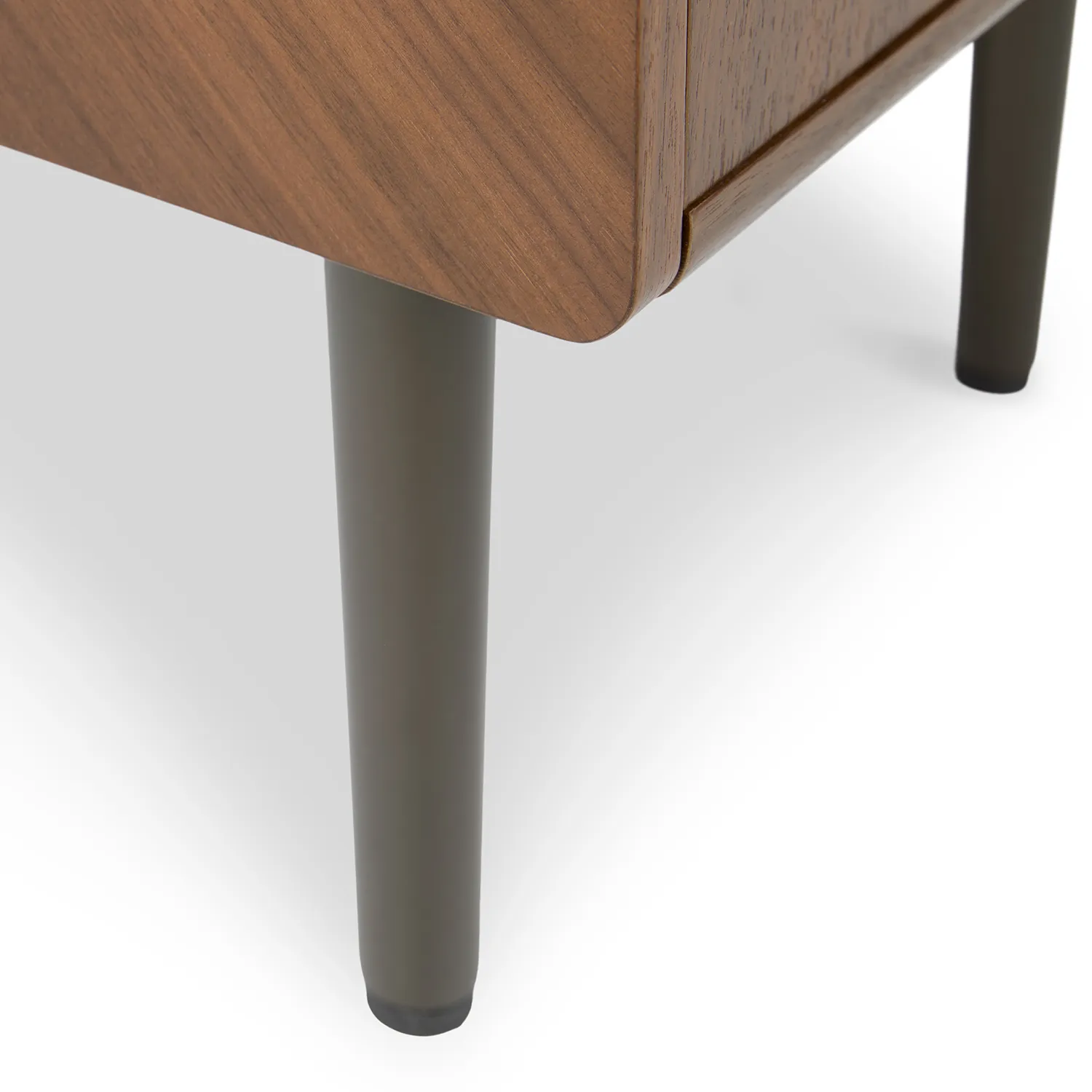 Mysen 35.5_ Glass Cabinet - Walnut - Image 11