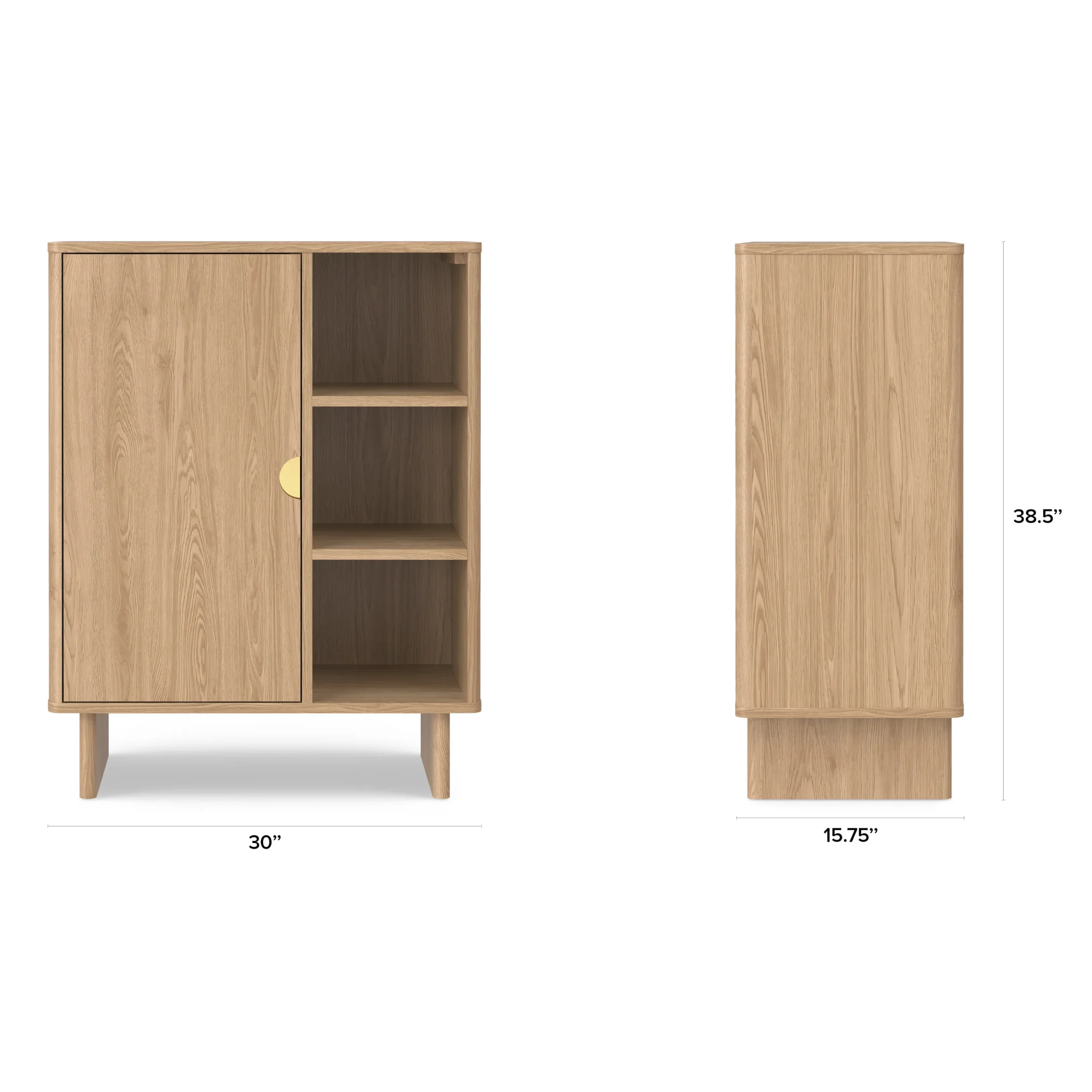 Otto 30_ Cabinet - White Oak - Image 11