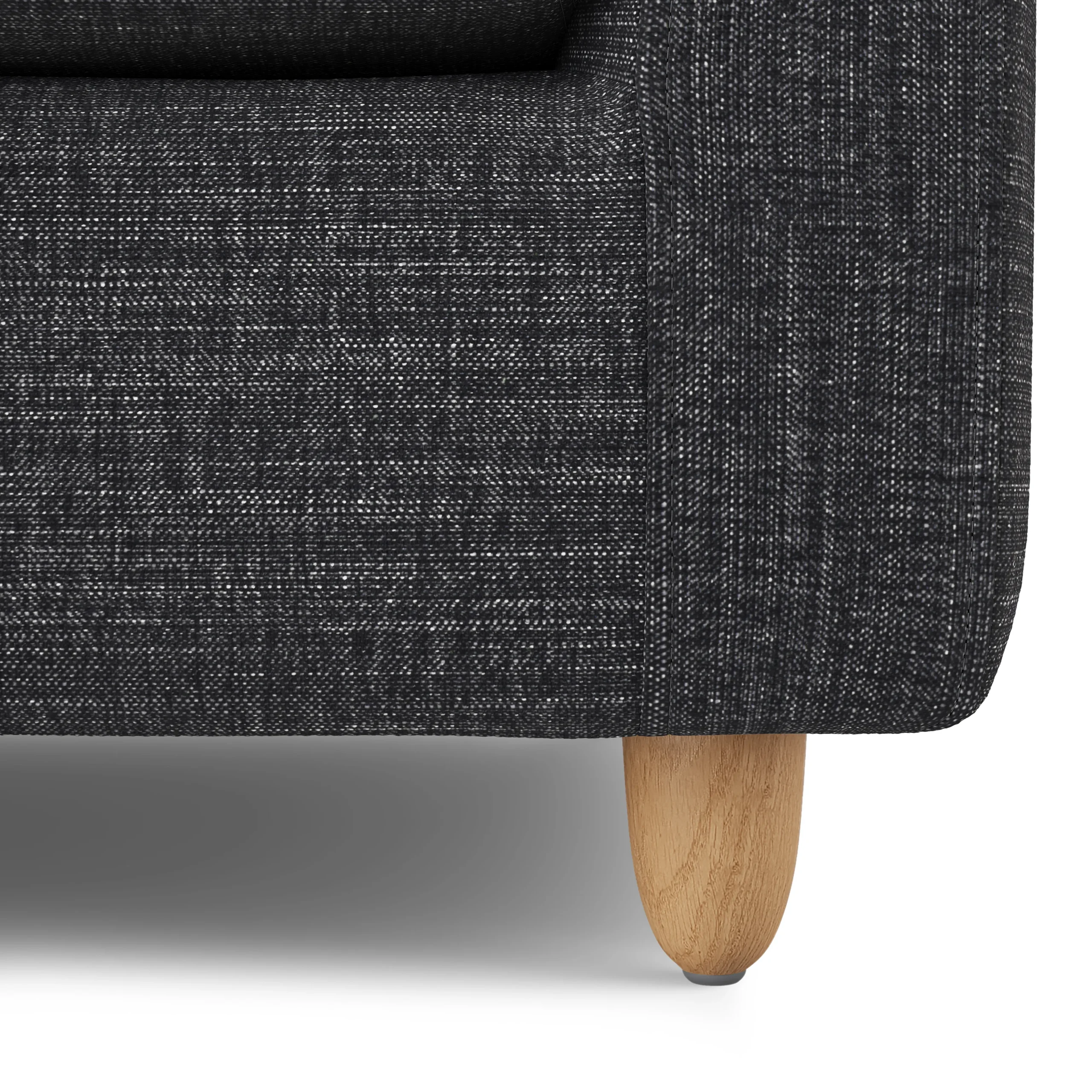 Vati 80_ Left Storage Sectional - Natural Oak and Napa Charcoal - Image 11