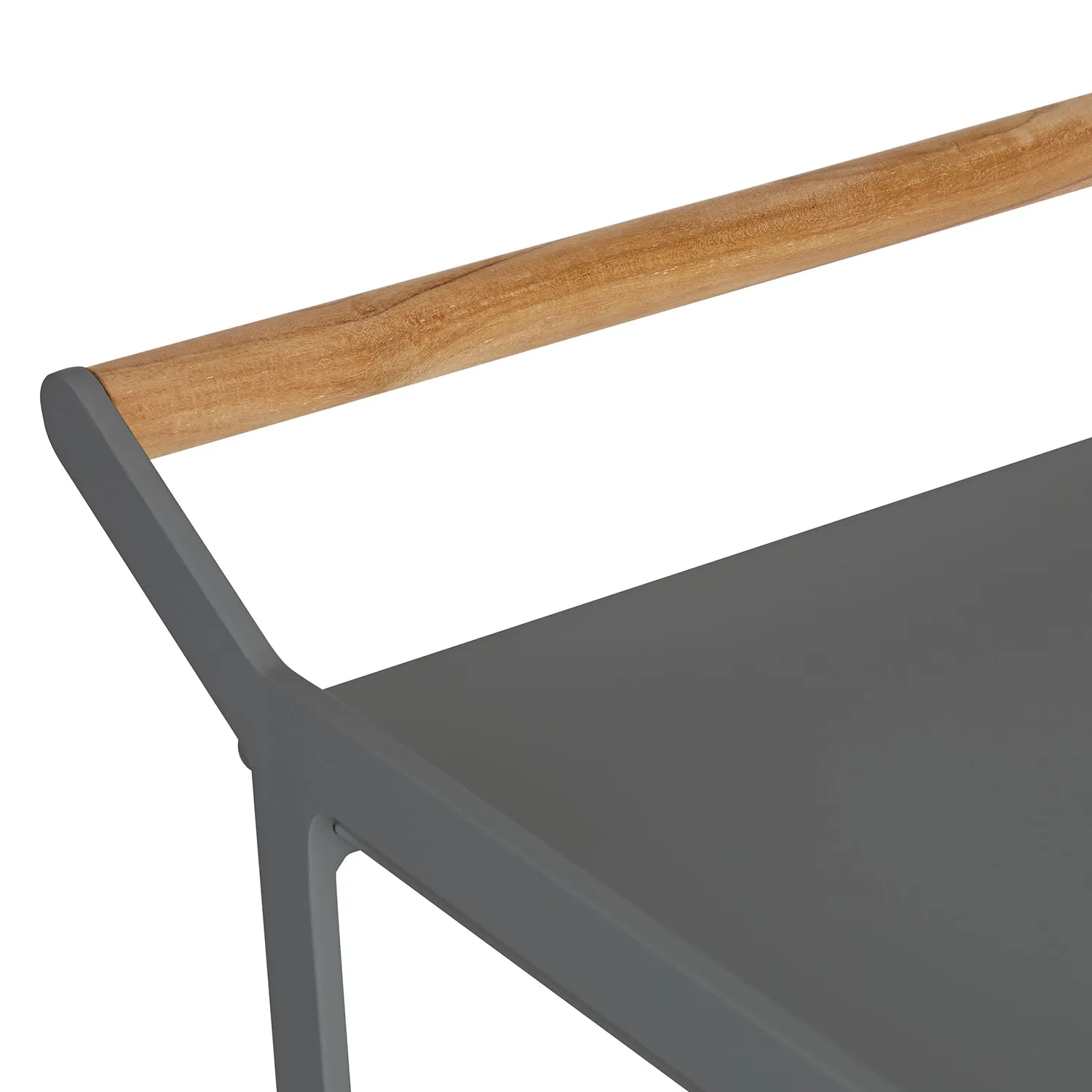 Boden Outdoor Bar Cart - Dark Gray - Image 11