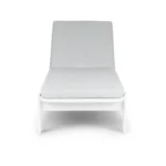 Eleya 78_ Outdoor Chaise Lounge - Cera Gray