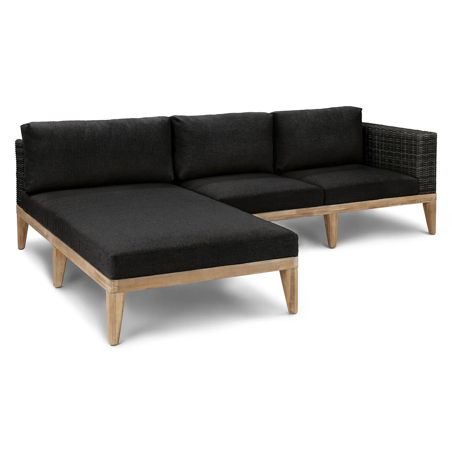 Urba 98_ Outdoor Left Sectional - Slate Gray - Image 12