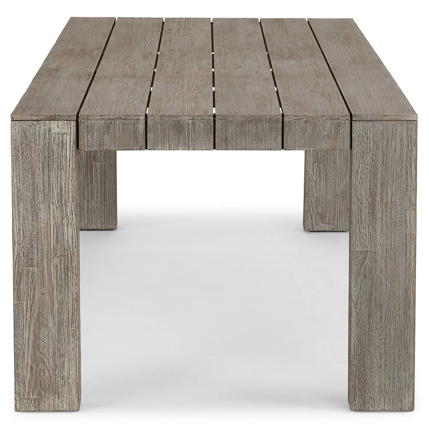 Atica 71_ Outdoor Dining Table - Washed Acacia - Image 7