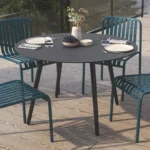 Ballo 47_ Outdoor Dining Table - Black