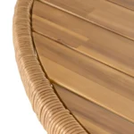 Calliope 78.75_ Outdoor Dining Table  - Wicker
