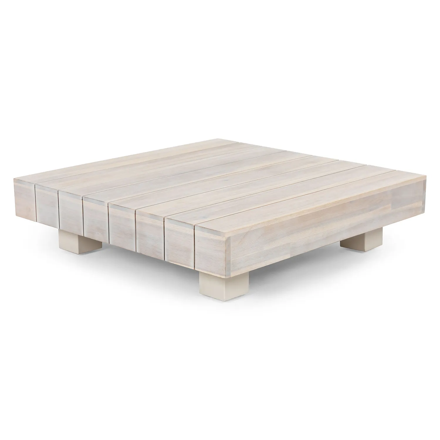 Lubek 32.5_ Outdoor Coffee Table - Byron Gray - Image 3