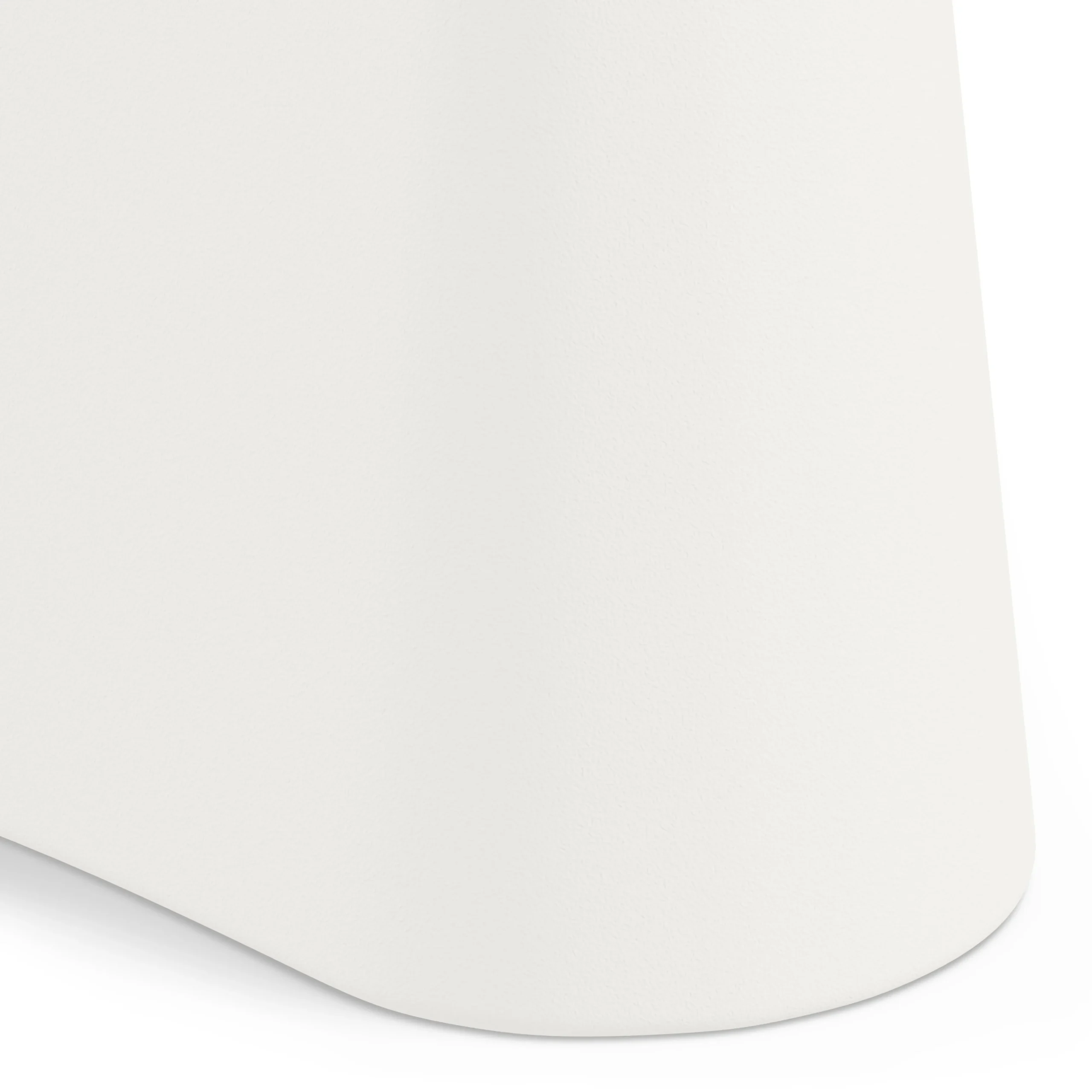Noora Outdoor Side Table - White - Image 6