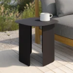 Skane Outdoor Side Table - Black