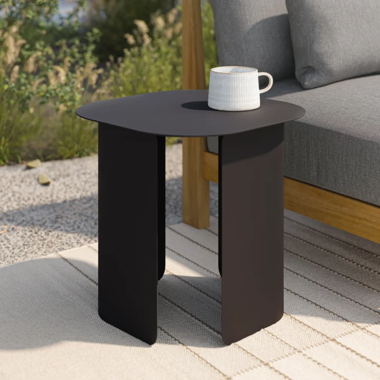 Skane Outdoor Side Table - Black