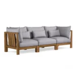 Cove 102.75_ Outdoor Modular Sofa - Basket Gray