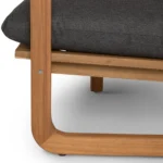 Laholm 88_ Outdoor Sofa Set - Dravite Black