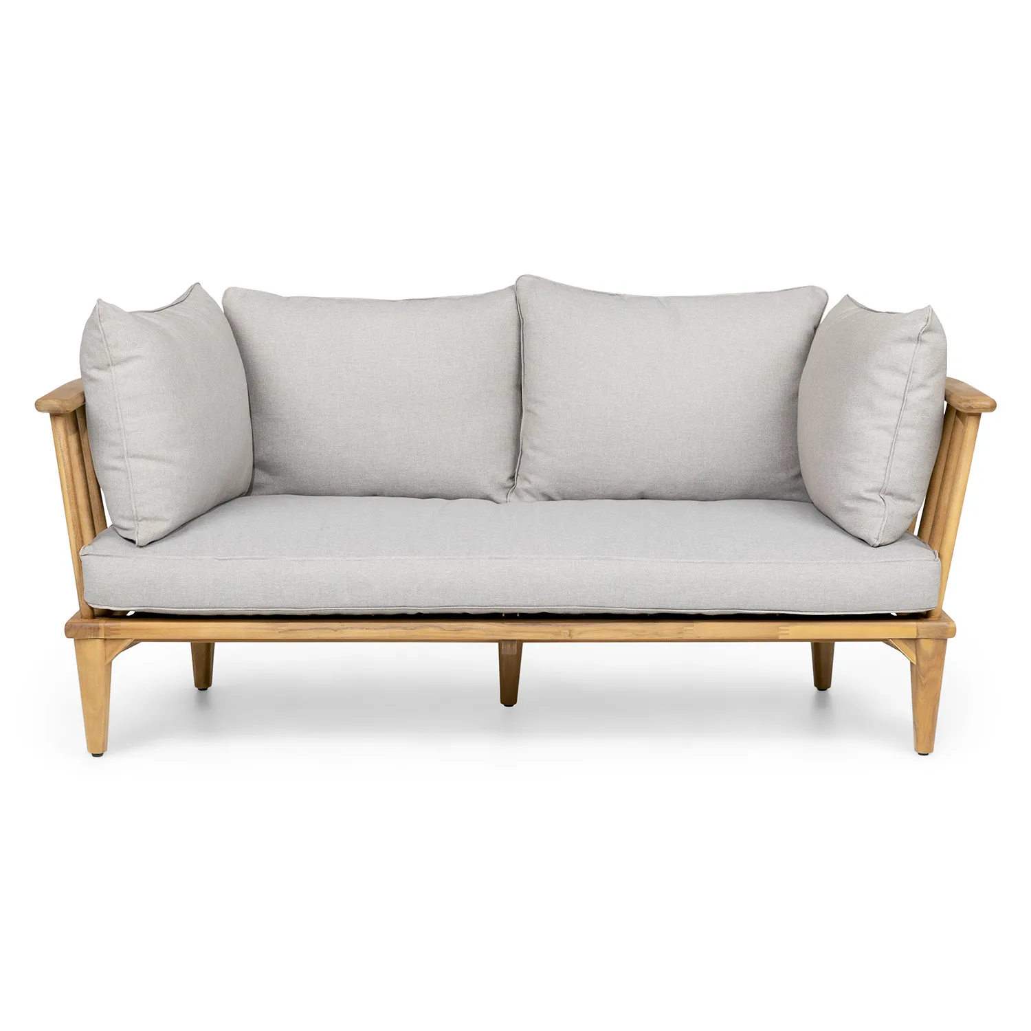 Sora 66.5_ Outdoor Loveseat - Beach Sand - Image 11