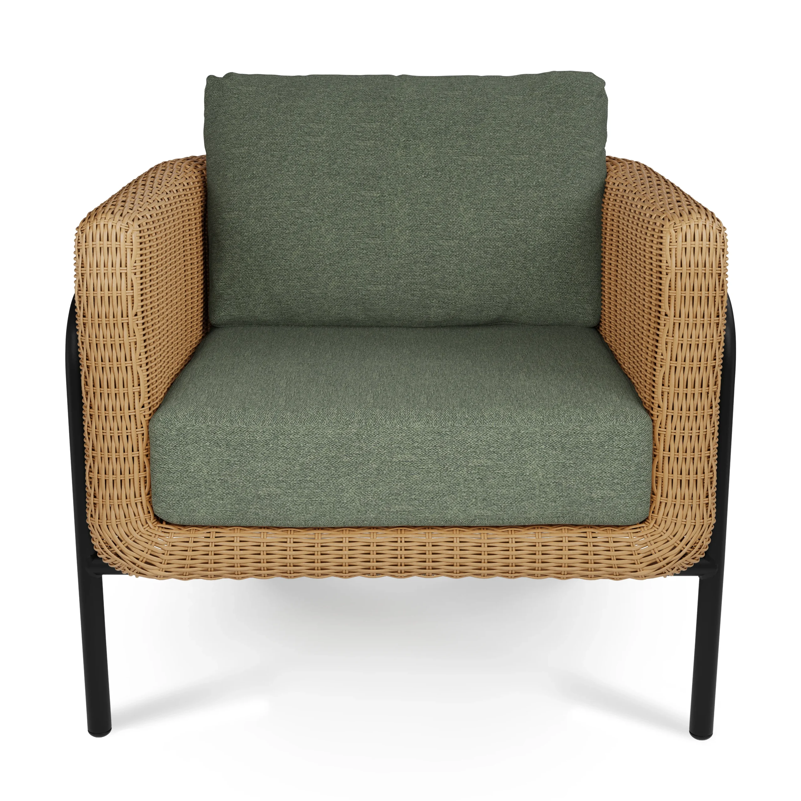 Aby 33_ Outdoor Lounge Chair - Dravite Green - Image 5